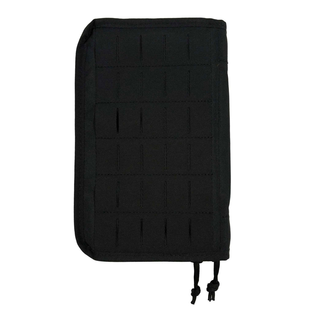 Krieger Commander Admin Panel in black, laser-cut MOLLE admin panel for plate carriers and chest rigs