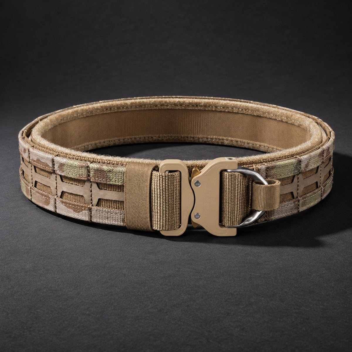 Krieger Industries Highlander Belt 2.0 in AMP (AMCU Compatible) with COBRA D-Ring buckle